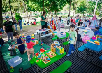 Inauguran Bebeteca en Parque Cuscatlán para el desarrollo de la Primera Infancia