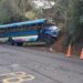 Accidente de bus 216 deja 10 lesionados en Sonsonate