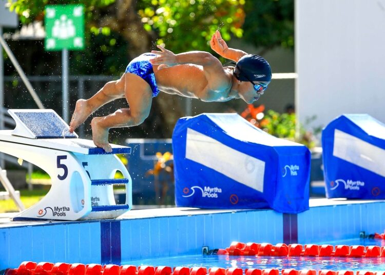 Josué Ángel emerge con grandes sueños en la paranatación