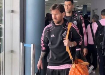 Messi llega a Honduras para partido amistoso contra el Olimpia en San Pedro Sula