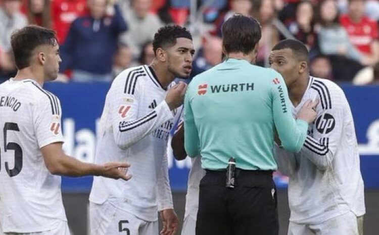 El Comité de Disciplina abre expediente al Real Madrid por su carta contra los árbitros