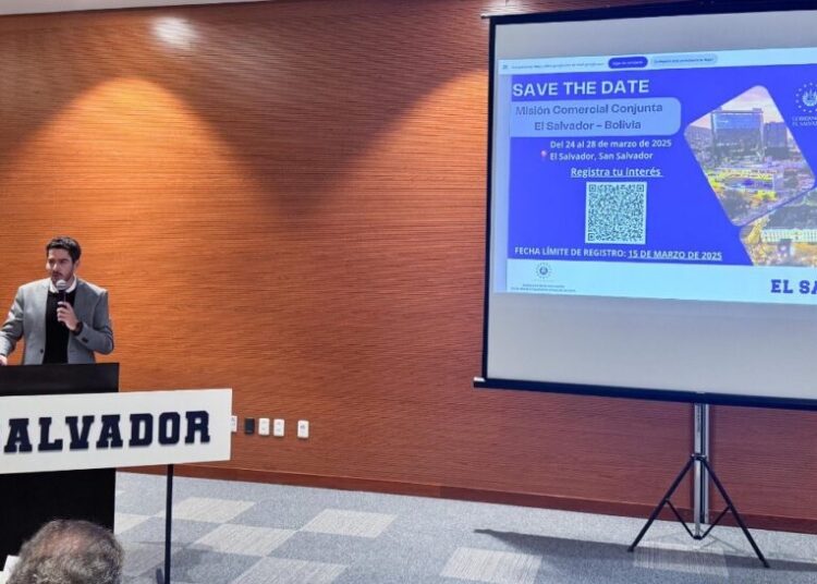 Embajada salvadoreña en Bolivia impulsa misión empresarial para concretar negocios y atraer inversiones a El Salvador