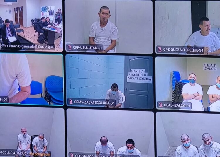 Pandilleros de la MS son procesados por varios delitos