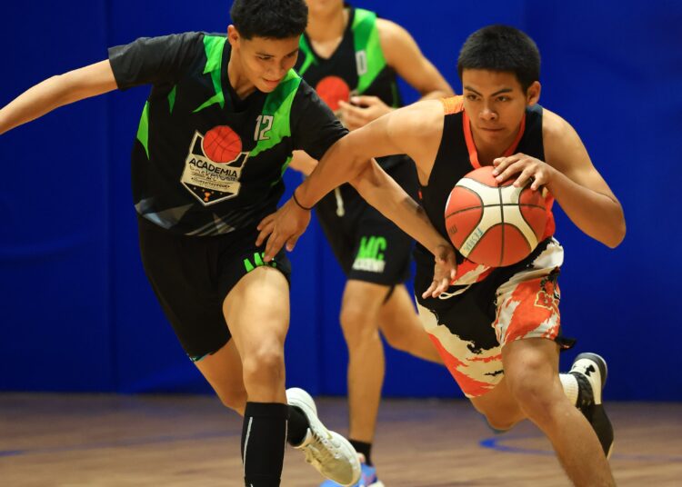 Itexsal derrotó a.la academia BKB MC en la categoría sub 16 de baloncesto