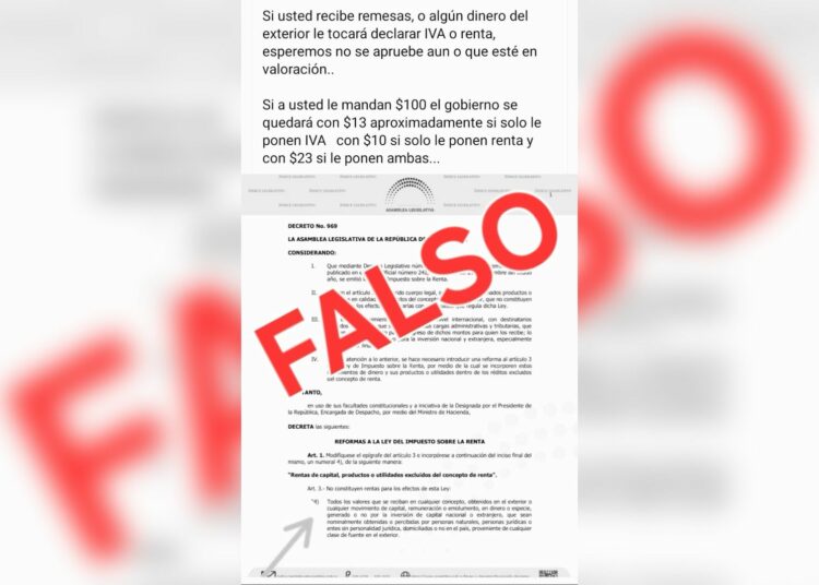 Desmienten «información» difundida en redes sobre el cobro de IVA en remesas