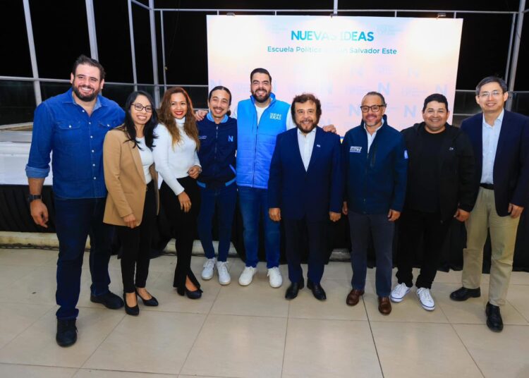 Líderes de Nuevas Ideas inauguran la nueva “Escuela de Formación Política” de El Salvador