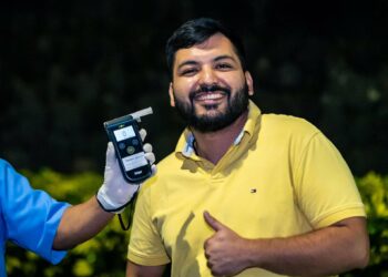 Control antidoping instalado en San Salvador reporta cero conductores borrachos