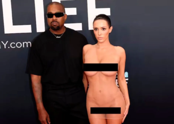 Kanye West defendió la polémica vestimenta de Bianca Censori en los Grammy