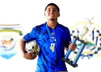 Kerin Torres, seleccionado sub-17 y orgullo futbolístico de San Dionisio