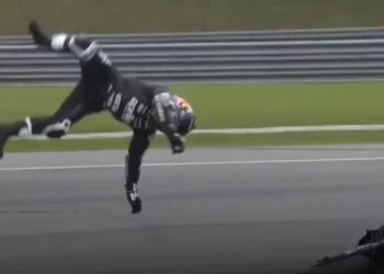 El accidente de Jorge Martín, el campeón del mundo sufrió ungrave accidente en los entrenos del MotoGP en Malasia
