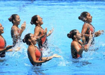 Natación artística realizó su primer chequeo técnico