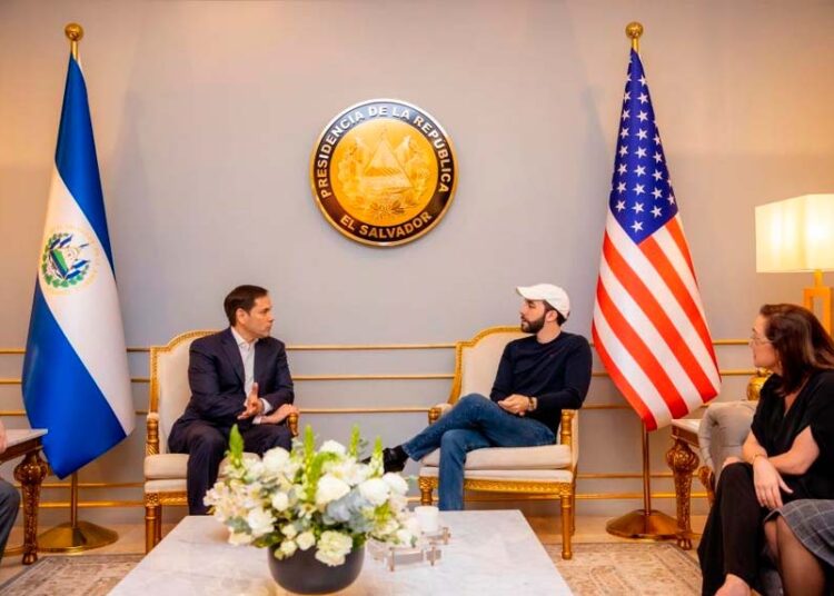 Se conoce agenda del Secretario de Estado Marco Rubio en El Salvador
