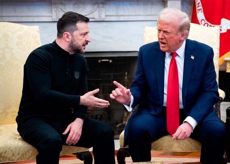 Tensa reunión de Trump con Zelensky en la Casa Blanca: “O llegamos a un acuerdo o estamos fuera”