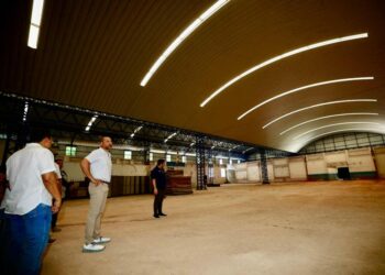 Avances significativos en la reconstrucción del Complejo Deportivo INDES San Miguel