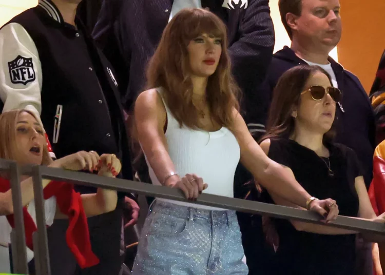 El incómodo momento que pasó Taylor Swift durante el Super Bowl LIX