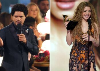 Grammy 2025: la broma de Trevor Noah sobre Shakira que generó críticas en el público latino