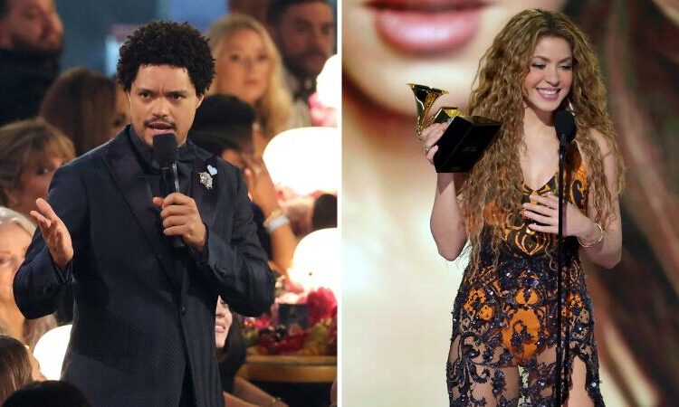 Grammy 2025: la broma de Trevor Noah sobre Shakira que generó críticas en el público latino