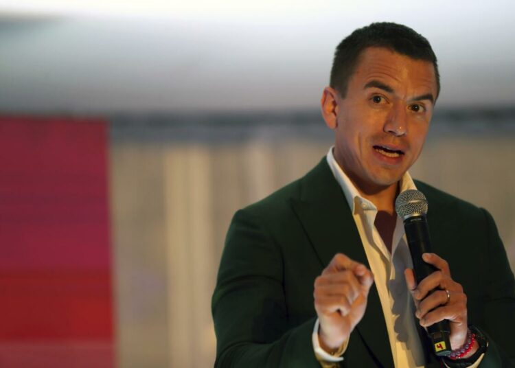 Daniel Noboa habló tras la ajustada victoria en Ecuador