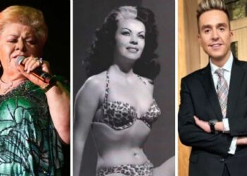 Se cumplió regla de 3: mueren Paquita la del Barrio, Tongolele y Daniel Bisogno en la misma semana