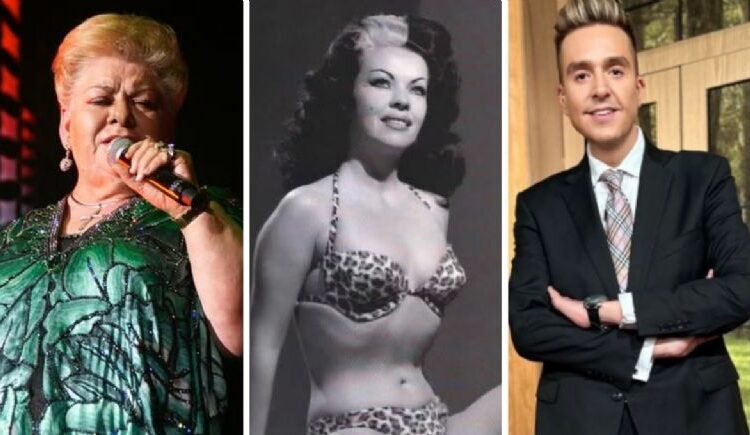 Se cumplió regla de 3: mueren Paquita la del Barrio, Tongolele y Daniel Bisogno en la misma semana