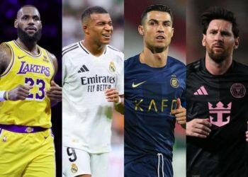 El ranking de los 10 deportistas mejor pagado del mundo en 2025