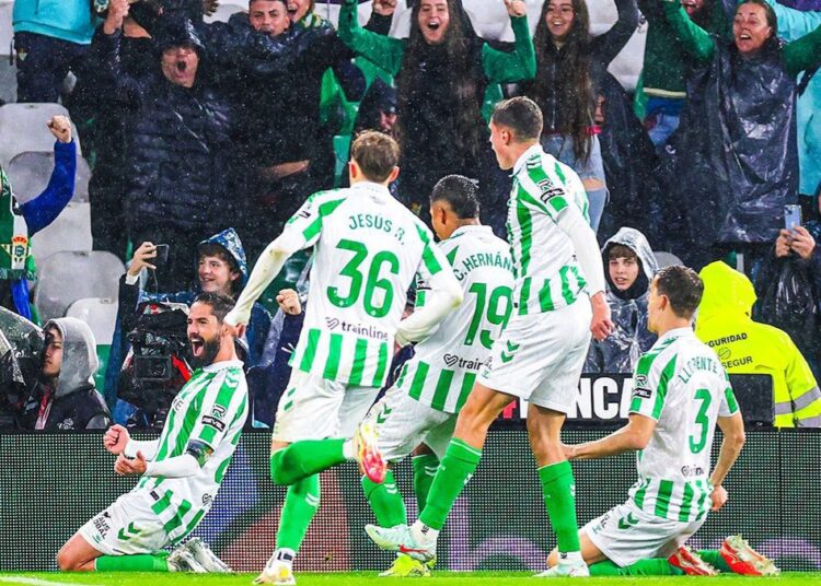 Betis le pone un freno al Real Madrid