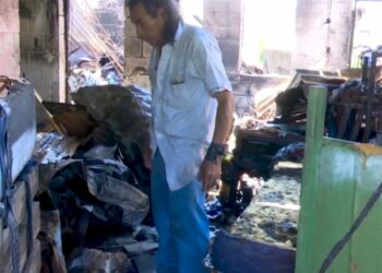 José Molina pierde todo en incendio, pero agradece a Dios por la vida de sus 10 perros