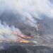 Miles huyen de los incendios forestales en el norte de Japón