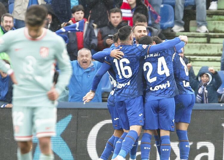 Atlético de Madrid cae ante el Getafe y pierde terreno en LaLiga