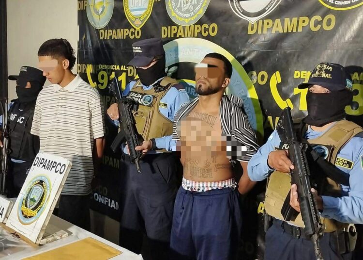 Capturan a pandilleros de la 18 cuando extorsionaban a comerciantes de Guatemala