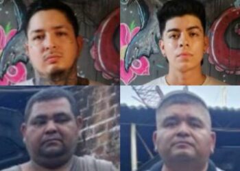 PNC captura a 4 sujetos que transportaban drogas en Santa Ana