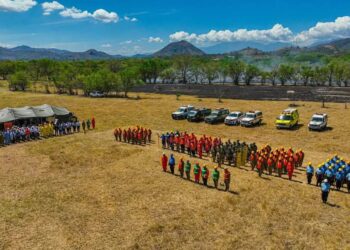 Ejercicio en Candelaria de la Frontera refuerza capacidades de respuesta ante emergencias