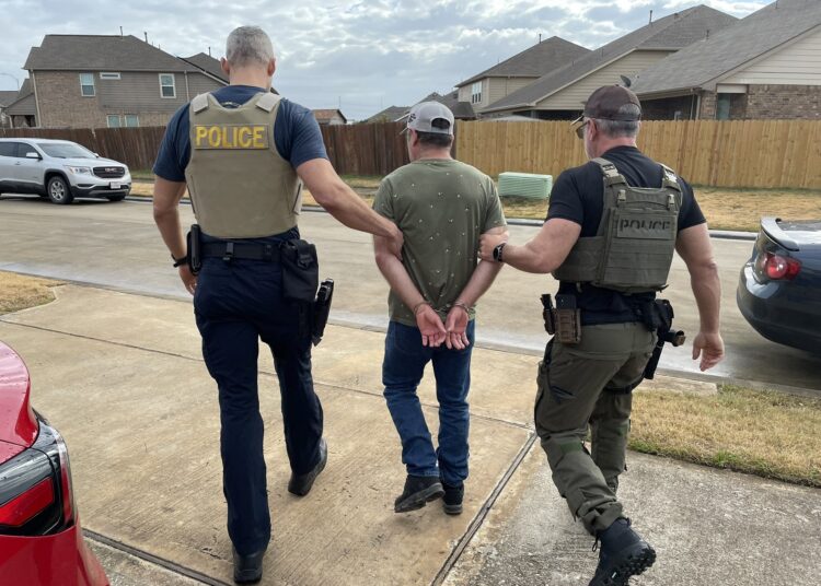 Operación conjunta en Houston, Texas logra la captura de 543 criminales extranjeros y 7 pandilleros