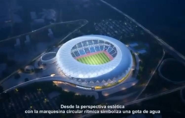Anuncian entrega de nuevo Estadio Nacional en 2027, un icono arquitectónico