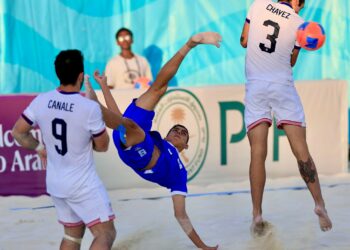 El Salvador clasifica al mundial de Fútbol Playa