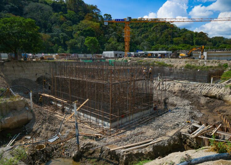 Avanzan trabajos en la nueva planta potabilizadora de Ilopango