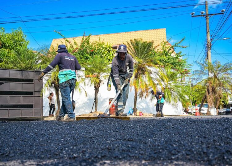 Alcaldía de San Salvador continúa recuperación vial de la ciudad con el Plan “San Salvador Sin Baches”