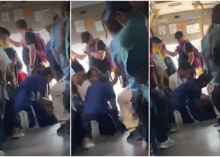 Joven de la UNIVO asiste a una persona en emergencia y le salva la vida