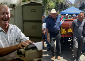 Emotiva despedida en sepelio del sacerdote Rogelio Ponseele, en Morazán