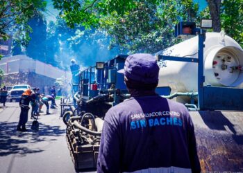 Municipalidad avanza en la mejora vial con el «Plan San Salvador Centro sin Baches»