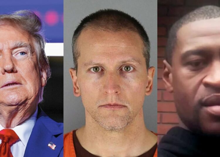 Trump descarta indulto a Derek Chauvin, condenado por la muerte de George Floyd, tras reacción de Ben Shapiro