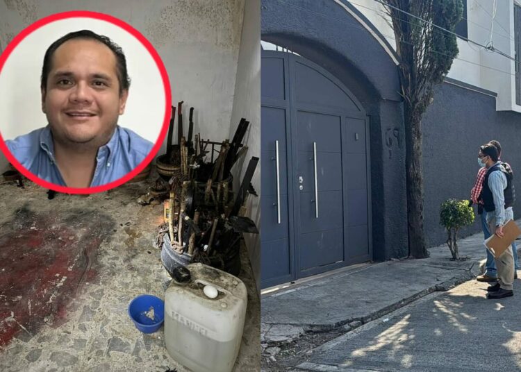 Hallan restos humanos y altar con cráneos en casa de exfuncionario de Morelos, México