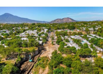 MOP interviene 4 cárcavas en Tonacatepeque con inversión de $3 millones