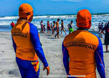 Monitoreo en playas de El Salvador con 270 guardavidas en Semana Santa