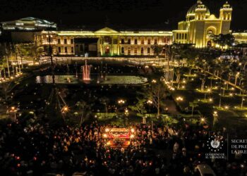 Instituciones refuerzan seguridad en la procesión del Santo Entierro en San Salvador