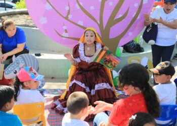 Niñas y niños de La Paz disfrutan de tradiciones salvadoreñas a través del proyecto Árbol de Vida