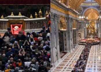 Multitudes continúan despidiéndose del pontífice mientras se prepara su entierro privado