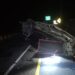 Vehículo choca y da varias vueltas tras fallar en plena vía de San Miguel
