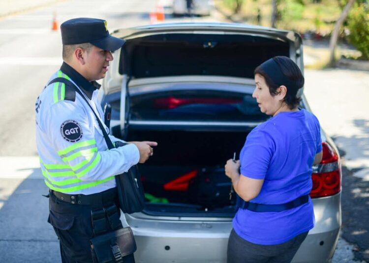Confirman 25 detenidos por Conducción Peligrosa en lo que va de Semana Santa
