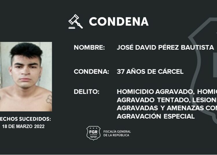 Pandillero condenado por crimen contra su víctima que se negó hacerle «un viaje»